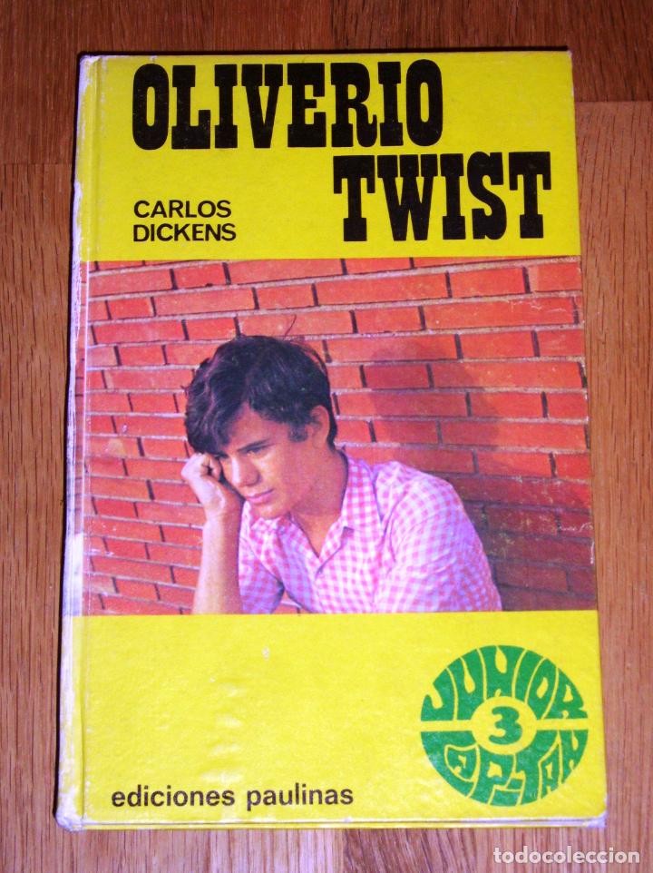 Libros de segunda mano: DICKENS, Carlos. Oliverio Twist (Junior Capitan ; 3). - Libro obsequio de Coca-Cola - Foto 1