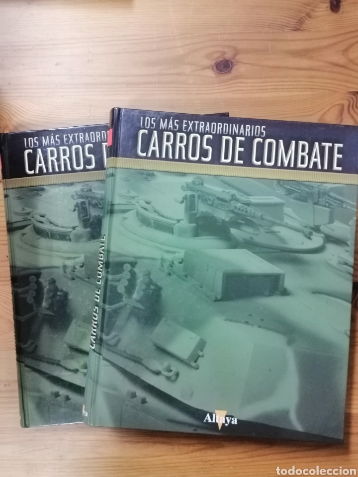 Libros de segunda mano: Carros de Combate. Enciclopedia 2 Tomos - Foto 1