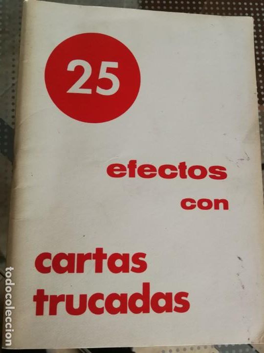Libros de segunda mano: 25 efectos con cartas trucadas - Foto 1