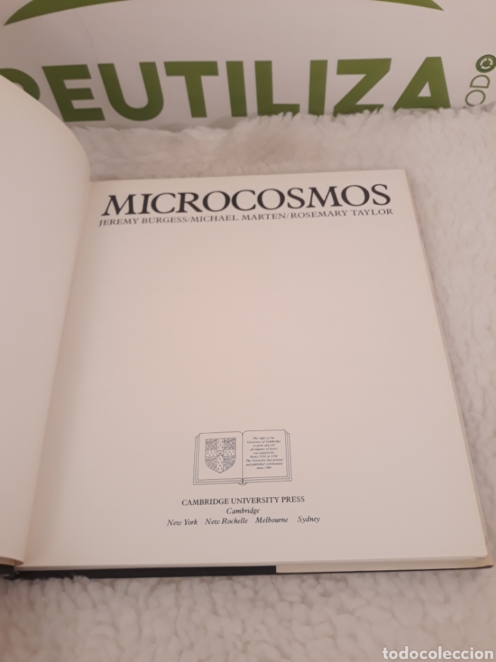 Libros de segunda mano: Microcosmos. University Press. 1987. - Foto 3