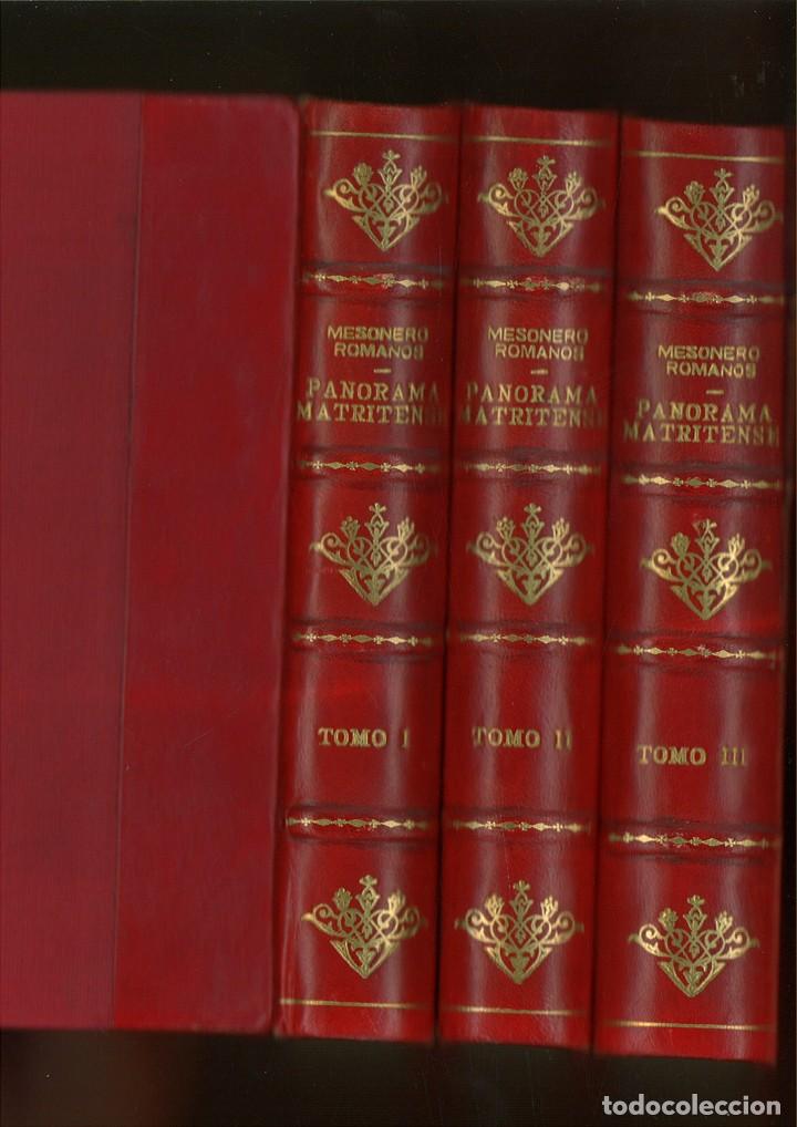 Libros de segunda mano: PANORAMA MATRITENSE. RAM&Oacute;N DE MESONEROS ROMANOS. Madrid, 1982. - Foto 4