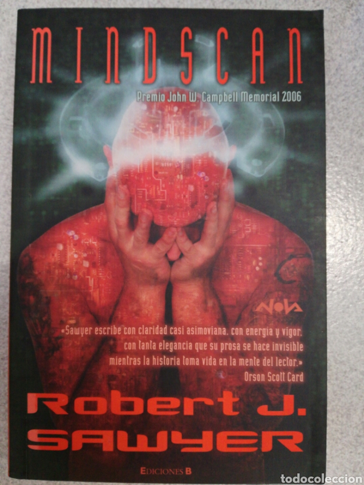 Libros de segunda mano: MINDSCAN. ROBERT J. SAWYER. EDICIONES B. - Foto 1
