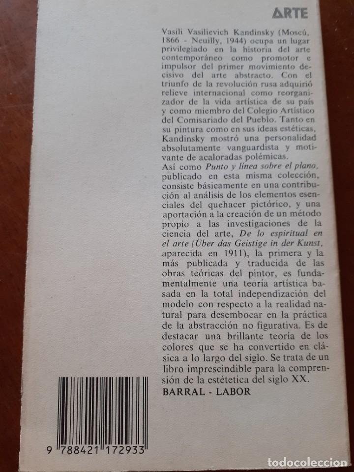 Libros de segunda mano: De lo espiritual en el arte - Foto 2