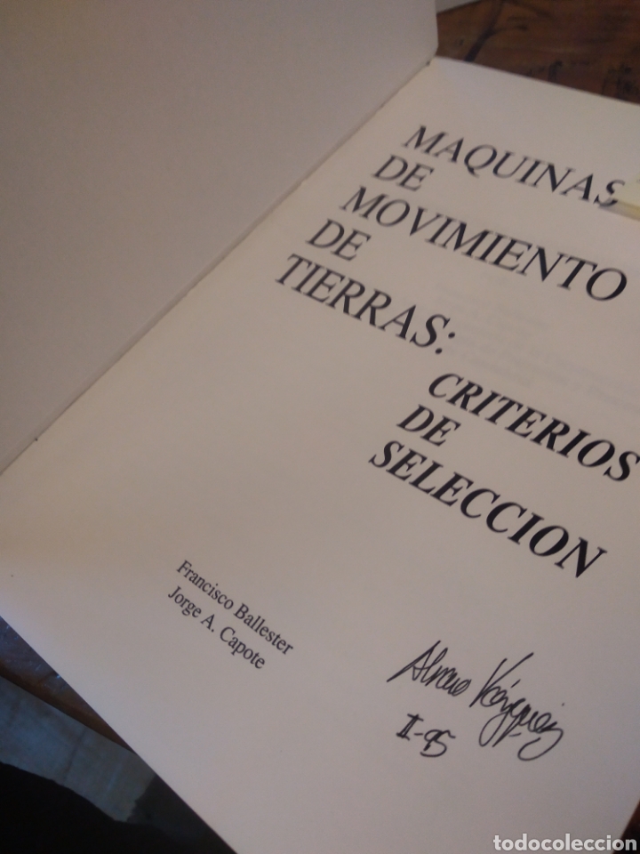 Libros de segunda mano: MAQUINAS DE MOVIMIENTO DE TIERRA. BALLESTER. CAPOTE #5166 - Foto 2