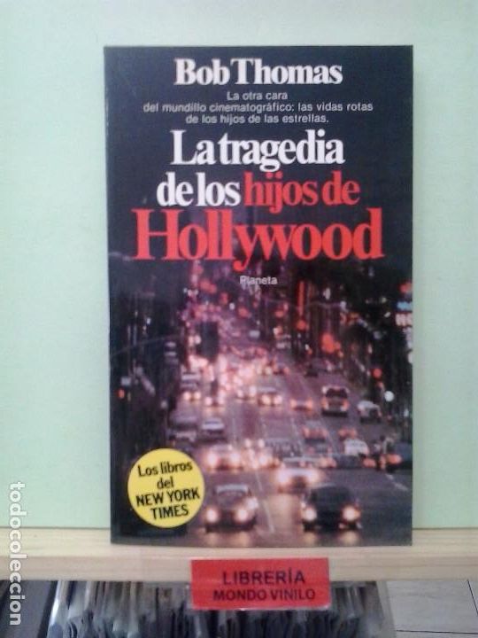 Libros de segunda mano: LMV - La tragedia de los hijos de Hollywood. Bob Thomas - Foto 1