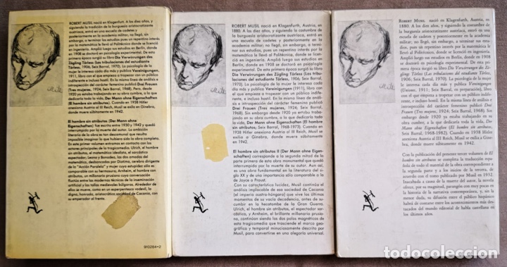 Libros de segunda mano: El hombre sin atributos Robert Musil - Foto 2