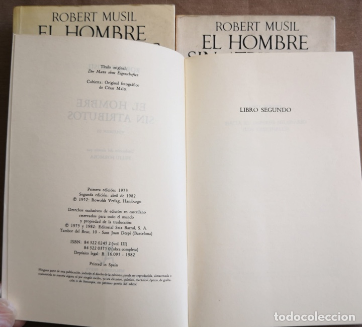 Libros de segunda mano: El hombre sin atributos Robert Musil - Foto 3