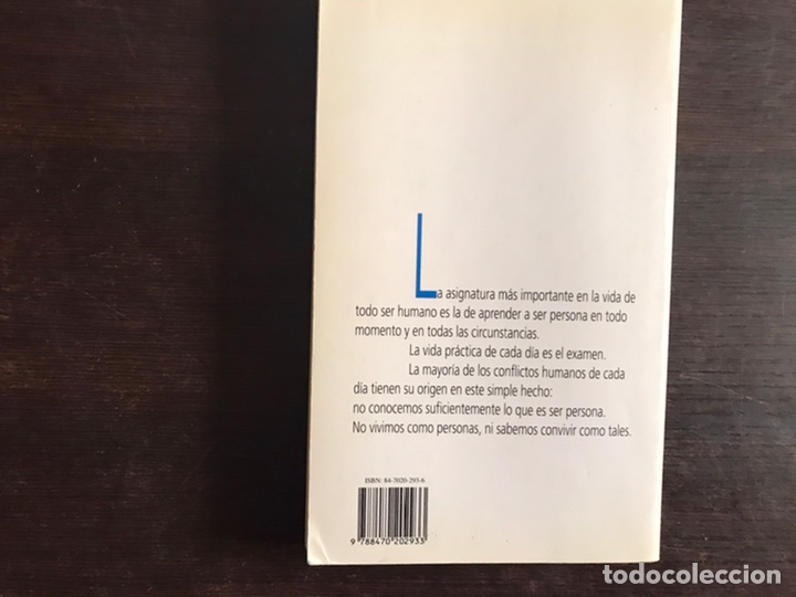 Libros de segunda mano: Vivir como persona. Dar&iacute;o Lostado - Foto 2