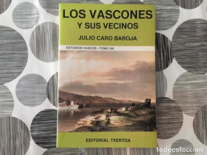 Libros de segunda mano: Los vascones y sus vecinos. Julio Caro Baroja - Foto 1