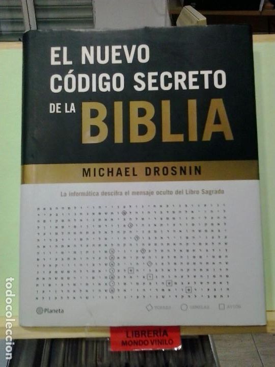 Libros de segunda mano: El nuevo c&oacute;digo secreto de la biblia. Michael Drosnin - Foto 1