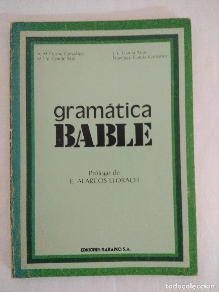 Libros de segunda mano: LIBRO/GRAMATICA BABLE/EDICIONES NARANCO. - Foto 1