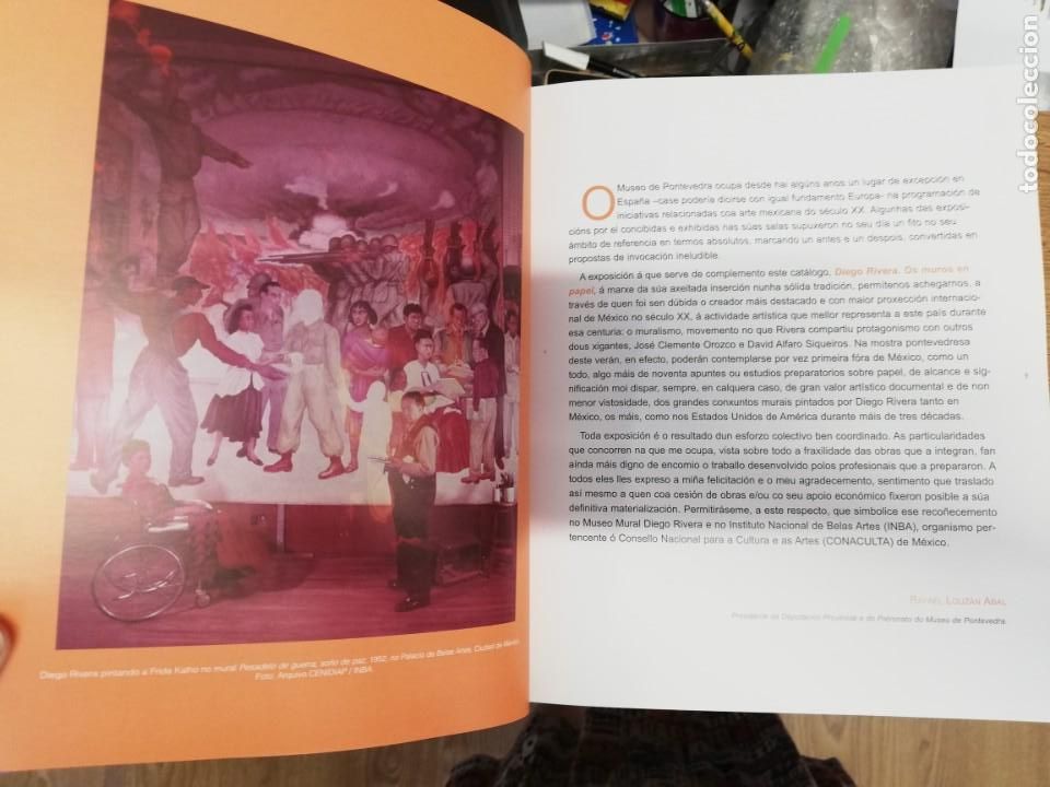 Libros de segunda mano: DIEGO RIVERA. OS MUROS EN PAPEL - Foto 4