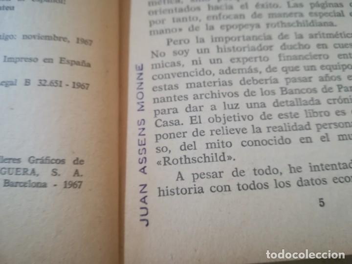 Libros de segunda mano: Los Rothschild - Frederic Morton - Foto 5
