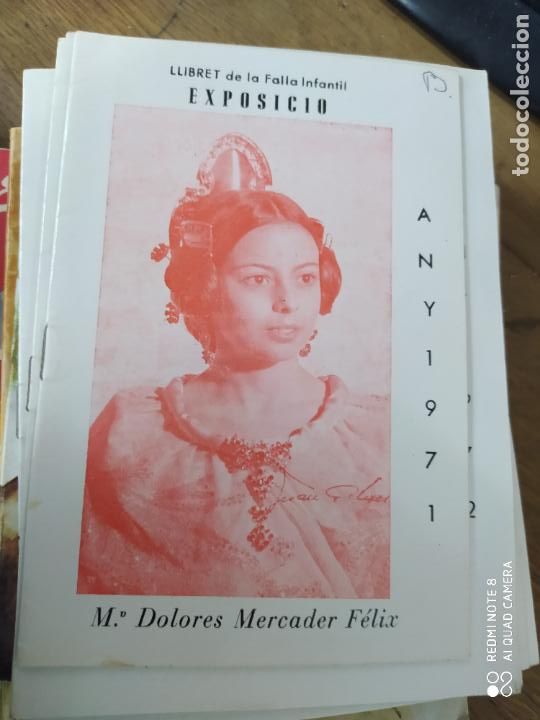 Libros de segunda mano: Llibret de la falla infantil exposici&oacute;, any 1971. N-2294 - Foto 1