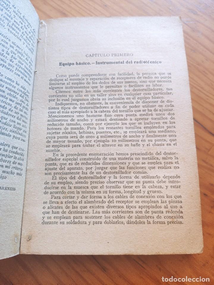 Libros de segunda mano: RADIO PR&Aacute;CTICAS - R. J. DE DARKNESS - 1&ordf; EDICI&Oacute;N (1951) - Foto 4