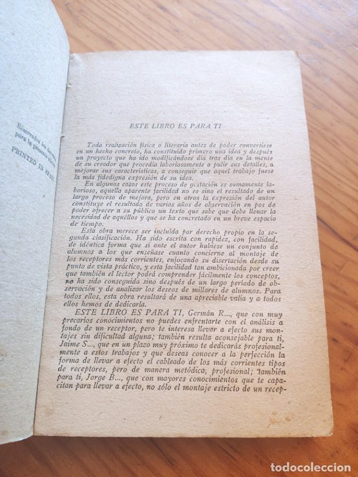Libros de segunda mano: RADIO PR&Aacute;CTICAS - R. J. DE DARKNESS - 1&ordf; EDICI&Oacute;N (1951) - Foto 6