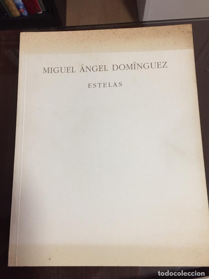 Libros de segunda mano: MIGUEL ANGEL DOMINGUEZ Estelas - Foto 1