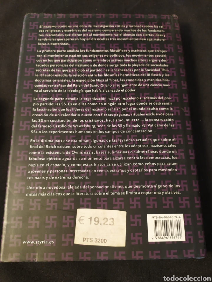 Libros de segunda mano: El nazismo oculto. Roberto Garc&iacute;a - Foto 3