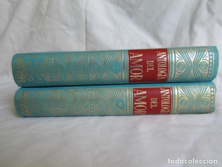 Libros de segunda mano: Antolog&iacute;a del amor, 2 tomos: I + II, Ed. Acervo - Foto 2
