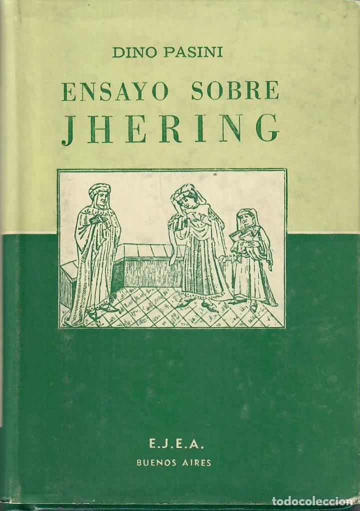 Libros de segunda mano: ENSAYO SOBRE JHERING / DINO PASINI - Foto 1