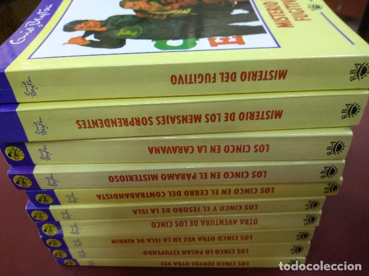 Libros de segunda mano: 11 libros los cinco - Enid Blyton - editorial RBA - B3 - Foto 5
