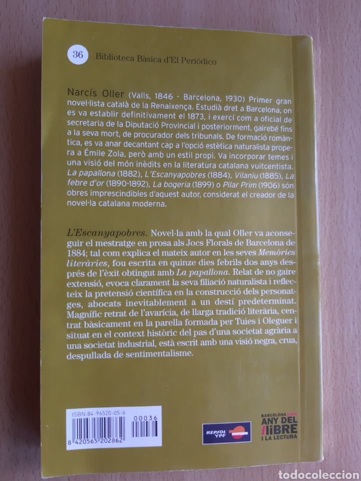Libros de segunda mano: Lescanyapobres. Narcis Oller - Foto 4