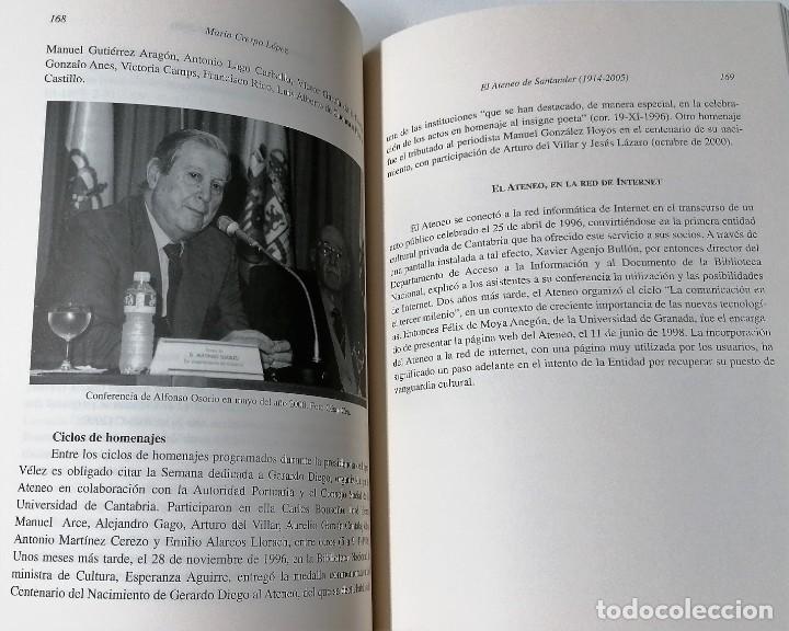 Libros de segunda mano: Mario Crespo L&oacute;pez, El Ateneo de Santander, 1914-2005, - Foto 6