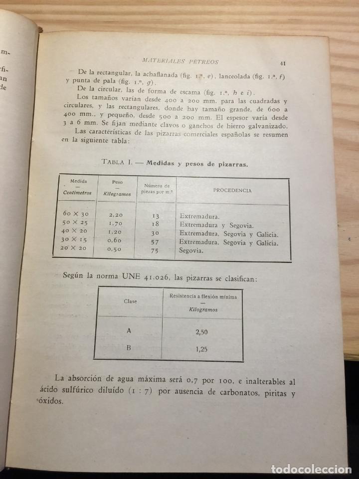 Libros de segunda mano: MATERIALES DE CONSTRUCCI&Oacute;N. - F&Eacute;LIX OR&Uacute;S ASSO - Foto 3