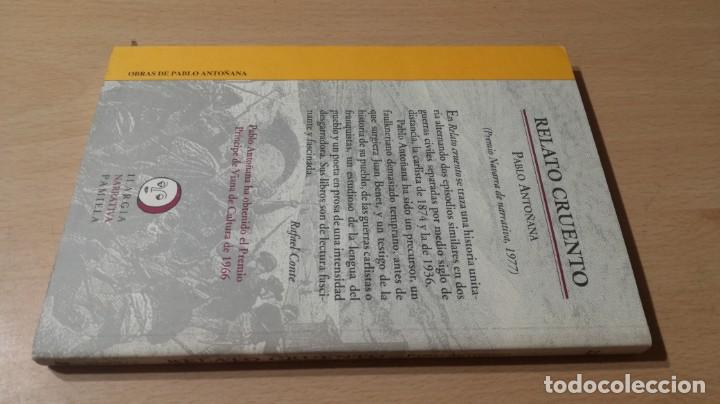 Libros de segunda mano: RELATO CRUENTO - PABLO ANTO&Ntilde;ANA - ICARIA / W303 - Foto 2