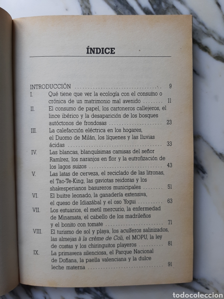 Libros de segunda mano: ECOLOG&Iacute;A Y CONSUMO - MIGUEL DEL REGUERO - 1990 - Foto 3