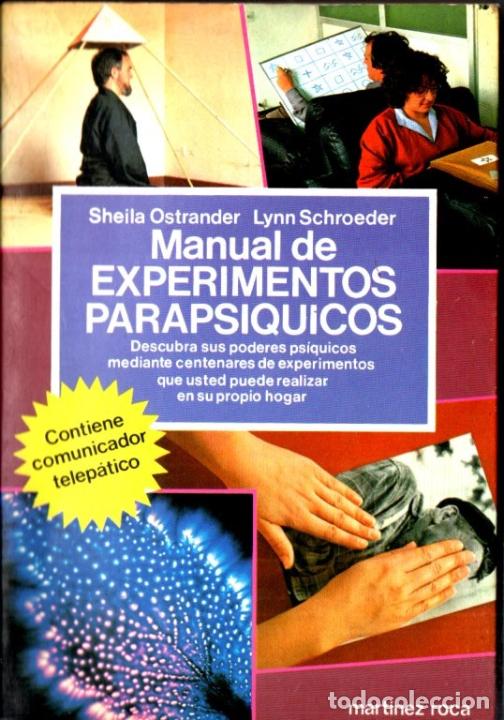 Libros de segunda mano: OSTRANDER / SCHROEDER : MANUAL DE EXPERIMENTOS PARAPS&Iacute;QUICOS (MART&Iacute;NEZ ROCA, 1980) - Foto 1