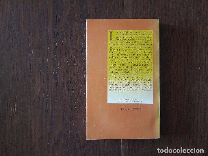Libros de segunda mano: libro usado, Justine, el cuarteto de Alejandr&iacute;a, Lawrence Durrell. Pocket edhasa. - Foto 2