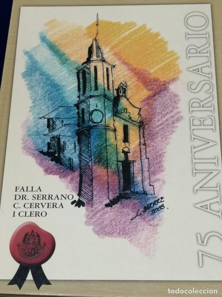 Libros de segunda mano: FALLA DR.SERRANO C.CERVERA Y CLERO- 75 ANIVERSARIO - Foto 2