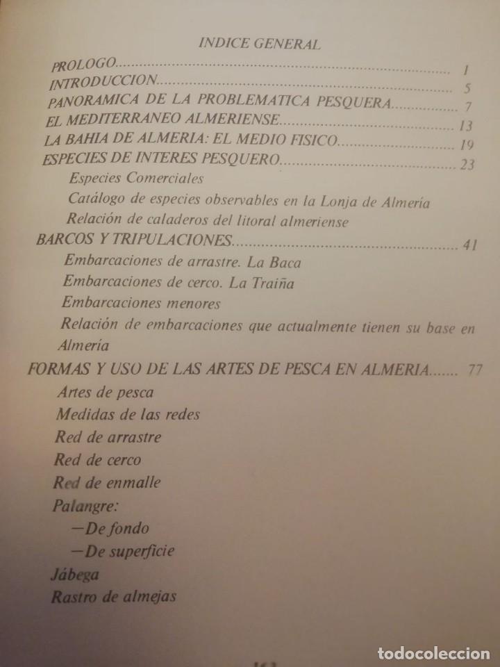 Libros de segunda mano: LA PESCA EN ALMER&Iacute;A (ALMER&Iacute;A, 1981) - Foto 2
