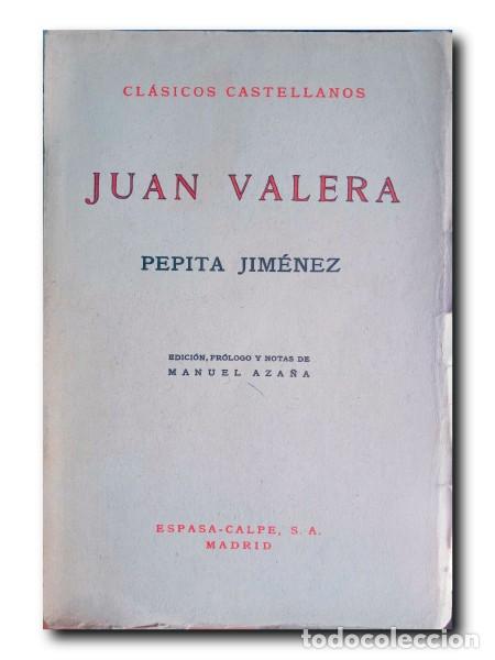 Libros de segunda mano: PEPITA JIM&Eacute;NEZ. Valera, Juan - Foto 1