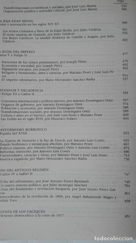 Libros de segunda mano: Historia de Espa&ntilde;a. Varios autores. - Foto 3