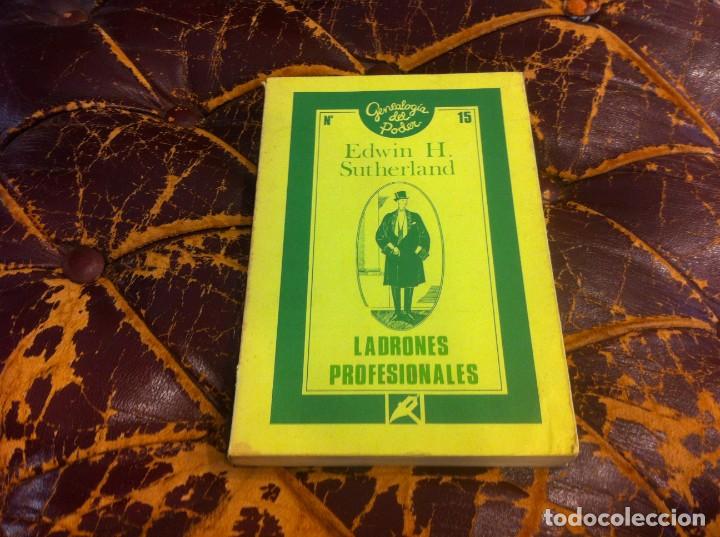Libros de segunda mano: EDWIN H. SUTHERLAND. LADRONES PROFESIONALES. ED. LA PIQUETA, 1988 - Foto 1