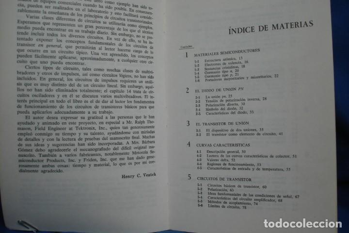 Libros de segunda mano: FUNDAMENTOS Y APLICACIONES DE LOS CIRCUITOS DE TRANSISTOR -MARCOMBO 1989 - Foto 2