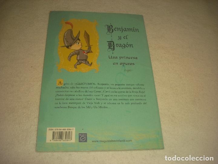 Libros de segunda mano: BENJAMIN Y EL DRAGON. UNA PRINCESA EN APUROS . MIKE ZARB - Foto 2