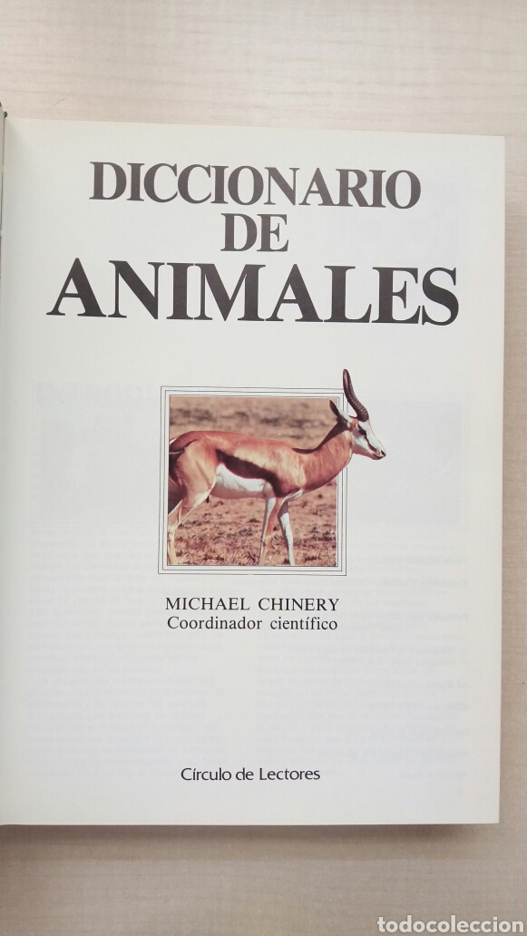 Libros de segunda mano: Diccionario de los animales. Michael Chinery. C&iacute;rculo de lectores, 1987. - Foto 7