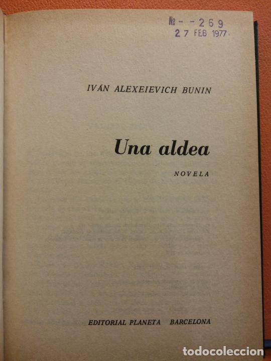 Libros de segunda mano: UNA ALDEA. IV&Aacute;N ALEXEIEVICH BUNIN. EDITORIAL PLANETA - Foto 1