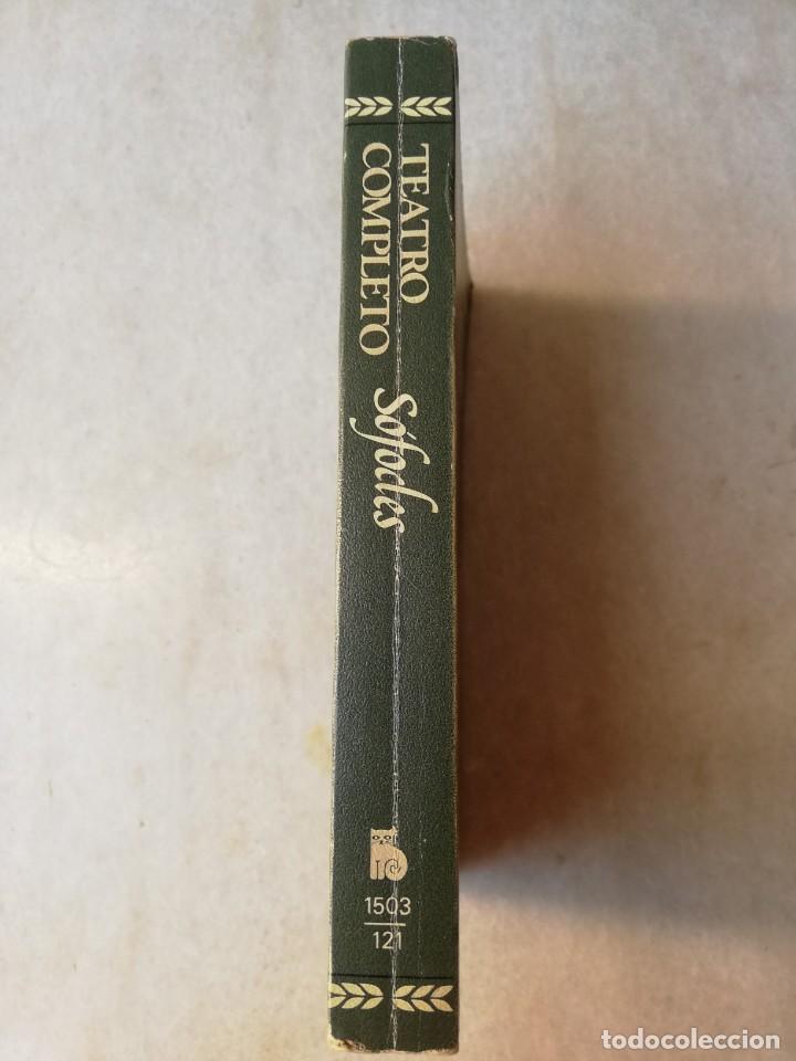 Libros de segunda mano: Libro filosofia Teatro completo de Sofocles - Foto 3