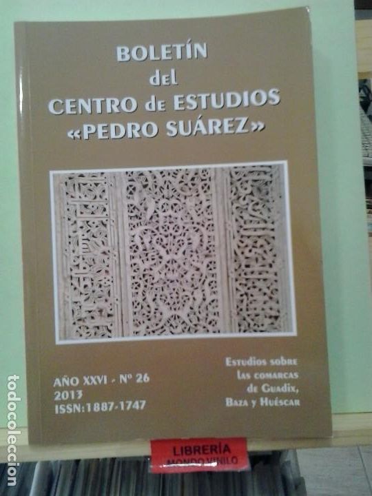 Libros de segunda mano: Bolet&iacute;n del centro de estudios Pedro Su&aacute;rez, n&ordm; 26 - A&ntilde;o 2013 - Foto 1