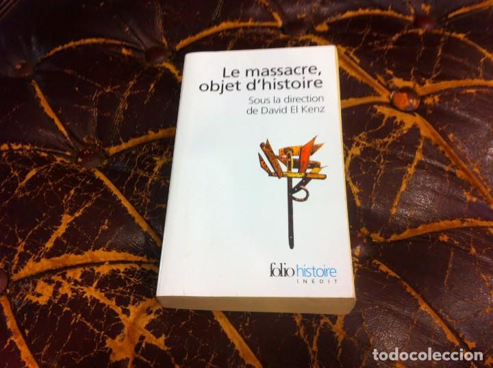 Libros de segunda mano: DAVID EL KENZ. LE MASSACRE, OBJET DHISTOIRE. ED. GALLIMARD, 2005 - Foto 1