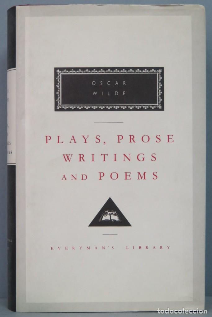 Libros de segunda mano: 1991.- PLAYS PROSE WRITINGS AND POEMS. WILDE - Foto 1