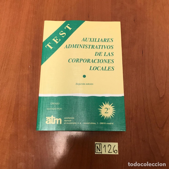 Libros de segunda mano: Test Auxiliares Administrativos - Foto 1