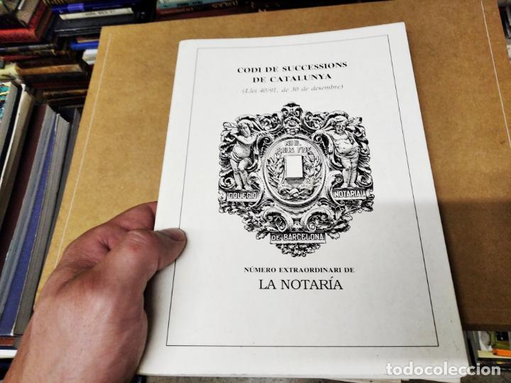 Libros de segunda mano: CODI DE SUCCESSIONS DE CATALUNYA / C&Oacute;DIGO DE SUCESIONES DE CATALUNYA . LA NOTAR&Iacute;A . 1992 - Foto 10
