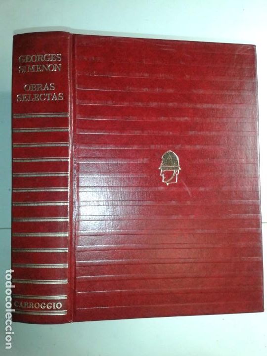 Libros de segunda mano: OBRAS SELECTAS 1985 GEORGES SIMENON 1&ordf; EDICI&Oacute;N CARROGIO - Foto 1