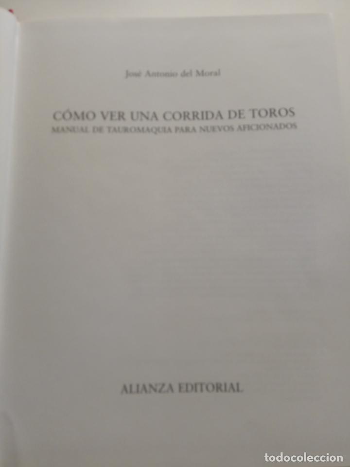 Libros de segunda mano: COMO VER UNA CORRIDA DE TOROS - Foto 2
