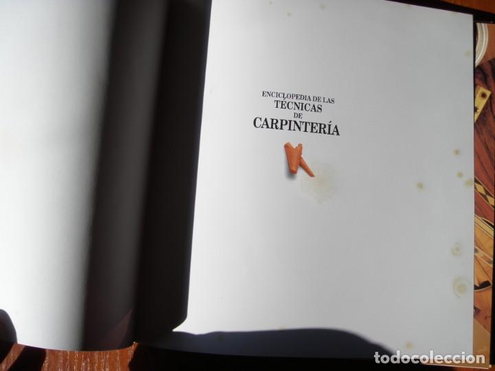 Libros de segunda mano: LIBRO ENCICLOPEDIA DE LAS T&Eacute;CNICAS DE CARPINTER&Iacute;A EDICIONES GG - Foto 9